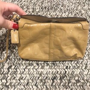 Coach wristlet
